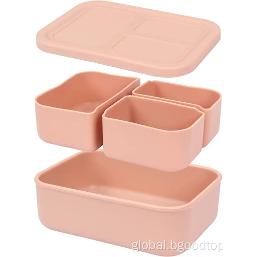 High Quality Silicone Lunch Box Lunch Box Silicone Reusable Lunch Box Supplier